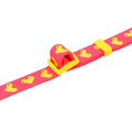 Pink Ducks Nylon Dog Collar