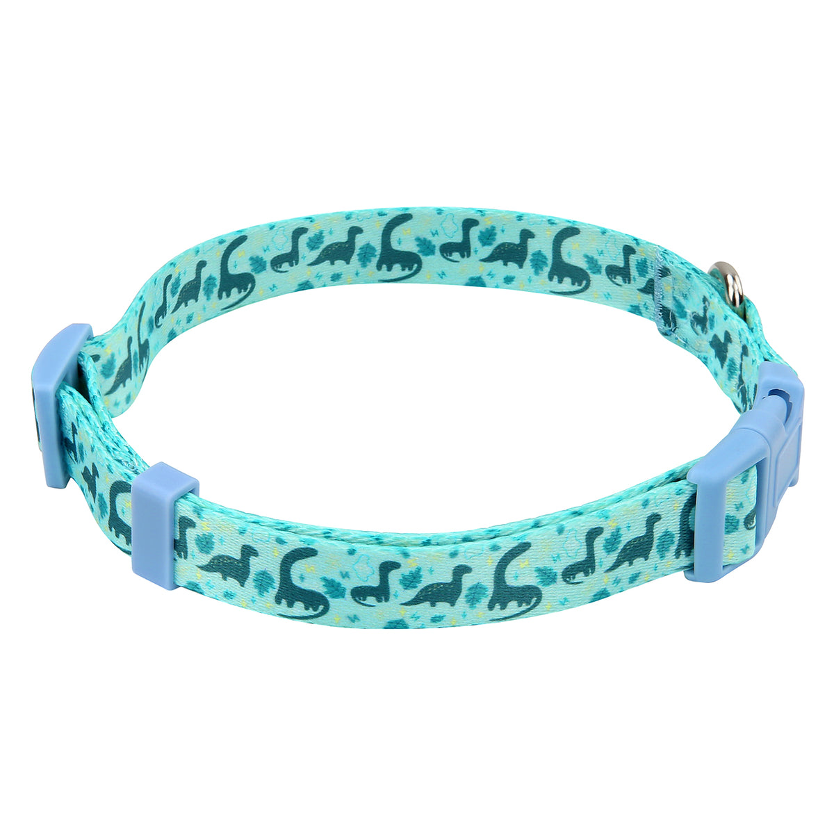 Nylon Pet Collar Adjustable Dog Collar – back view