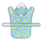 Sailor Ducks Blue Dog Raincoat with Clear Hood