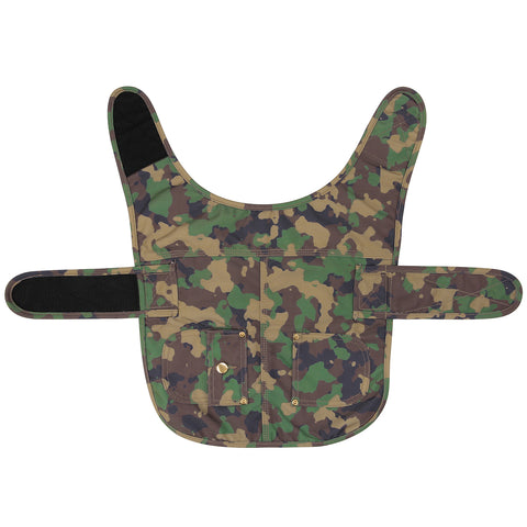 Canvas Dog Vest Waterproof Coat for S-XL Dogs