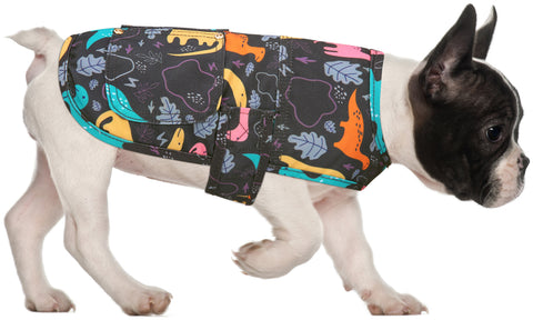 Canvas Dog Vest Waterproof Coat for S-XL Dogs