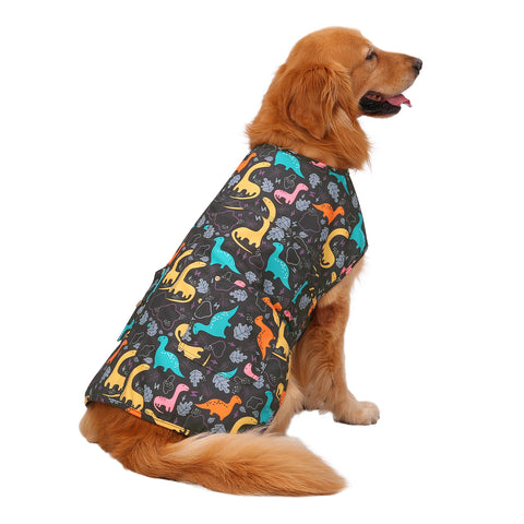 Canvas Dog Vest Waterproof Coat for S-XL Dogs