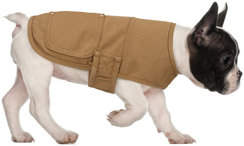 Canvas Dog Vest Waterproof Coat for S-XL Dogs