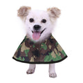 Camouflage Dog Raincoat with Hood