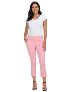 Pull On Capri Pants for Women with Pockets