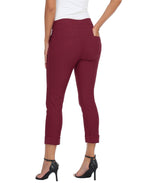 Pull On Capri Pants for Women with Pockets