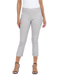 Pull On Capri Pants for Women with Pockets