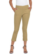 Pull On Capri Pants for Women with Pockets