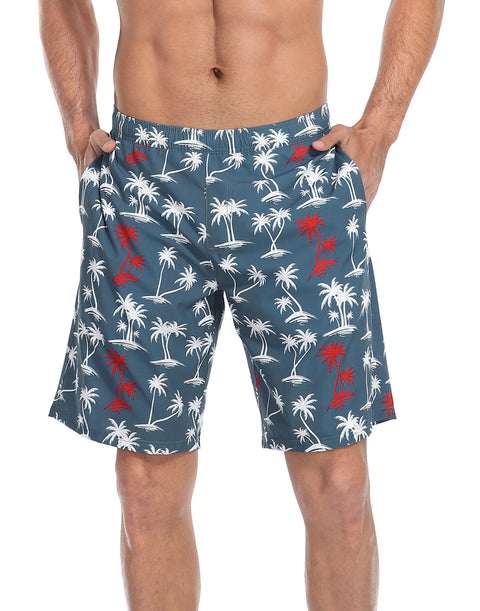 LRD Mens 9" Swim Trunks with Compression Liner