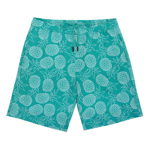 LRD Mens 9" Swim Trunks with Compression Liner