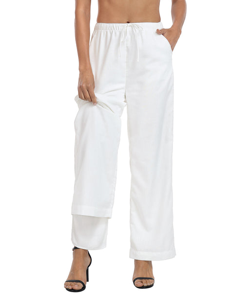 Women's Linen Drawstring Pants with Pockets