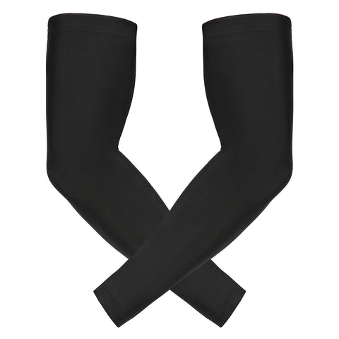 Black Arm Compression Sleeves for Kids Basketball Football Baseball Shooting Sleeve