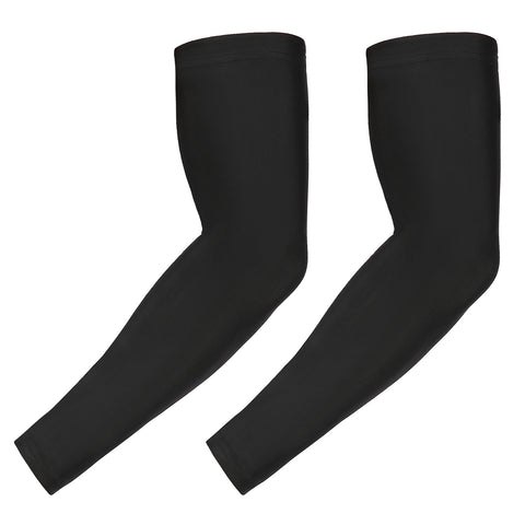 Black Arm Compression Sleeves for Kids Basketball Football Baseball Shooting Sleeve