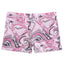 Pink Marble Swirls Gymnastics Dance Shorts for Girls