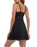 Exercise Workout Dress with Built-in Bra and Shorts