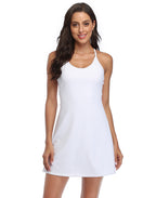 Exercise Workout Dress With Built-In Shorts