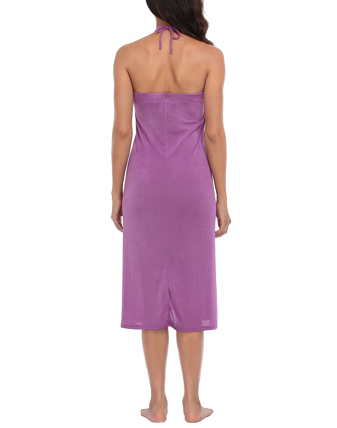 Womens Ruched Stretch Maxi Skirt Convertible Beach Cover Up