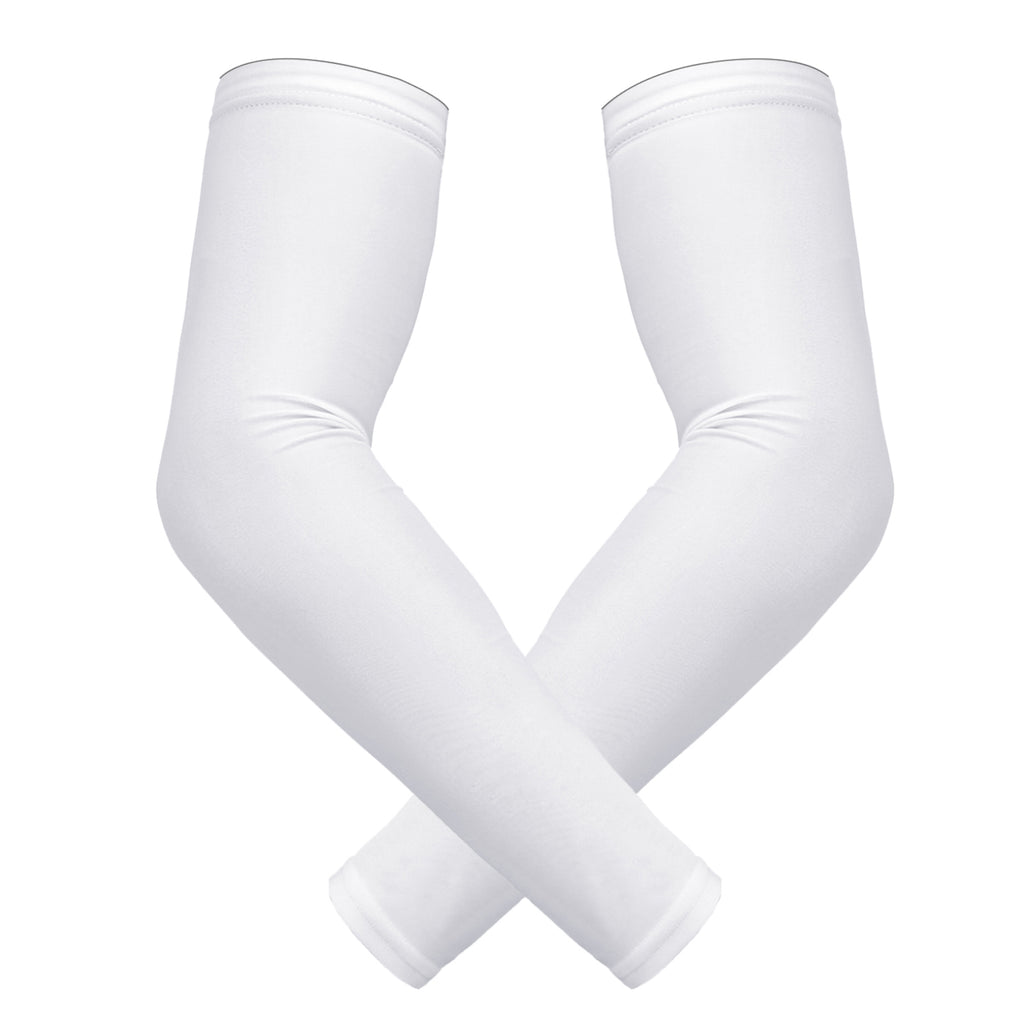 Black Arm Compression Sleeves for Kids Basketball Football Baseball Shooting Sleeve