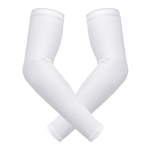 Black Arm Compression Sleeves for Kids Basketball Football Baseball Shooting Sleeve