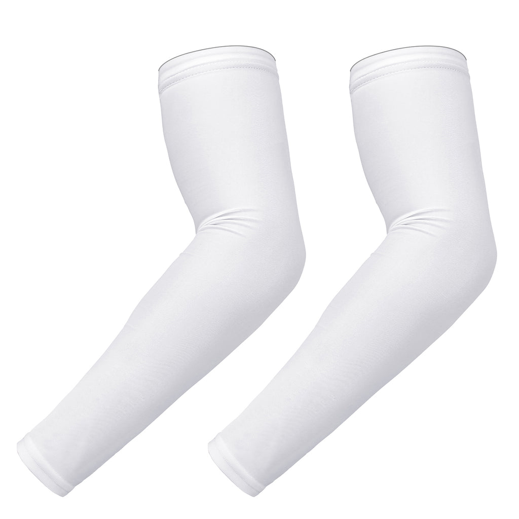 Black Arm Compression Sleeves for Kids Basketball Football Baseball Shooting Sleeve