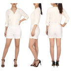 Pull-on Chino Shorts for Women with 4" Inseam