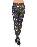 Paint Splatter Graphic Leggings