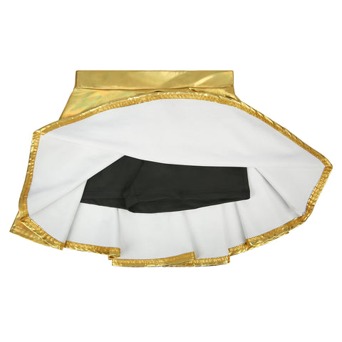 Girl's Metallic Skater Skort