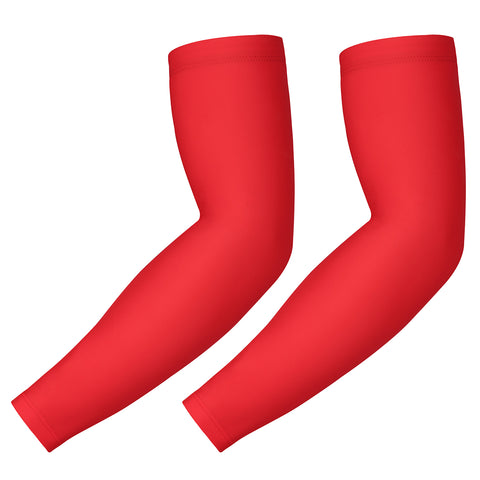 Black Arm Compression Sleeves for Kids Basketball Football Baseball Shooting Sleeve