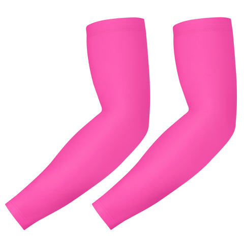 Black Arm Compression Sleeves for Kids Basketball Football Baseball Shooting Sleeve