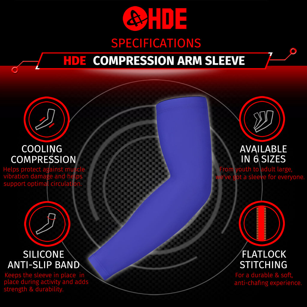 Compression Arm Sleeves for Men and Women