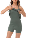 Exercise Workout Dress With Built-In Shorts