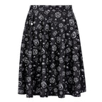 Witch Spells Midi Skater Skirt