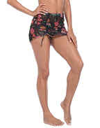 Womens Mesh Mini Skirt Sheer Swimsuit Cover Up