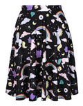Unicorns and Rainbows Midi Skirt