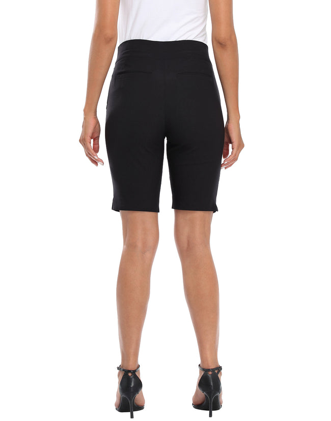 Pull On 10" Bermuda Shorts with Pockets – alternate view