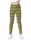 Girl's Yellow and Black Stripes Ultra Soft Leggings