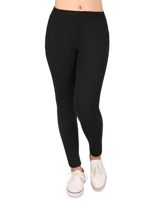 Girl's Black Ultra Soft Leggings Kids in Black