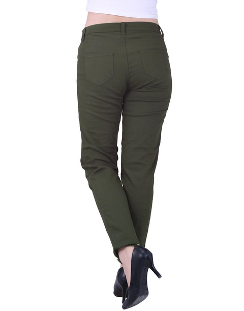 Mid-Rise Stretchy Denim Slim Fit Skinny Jeans