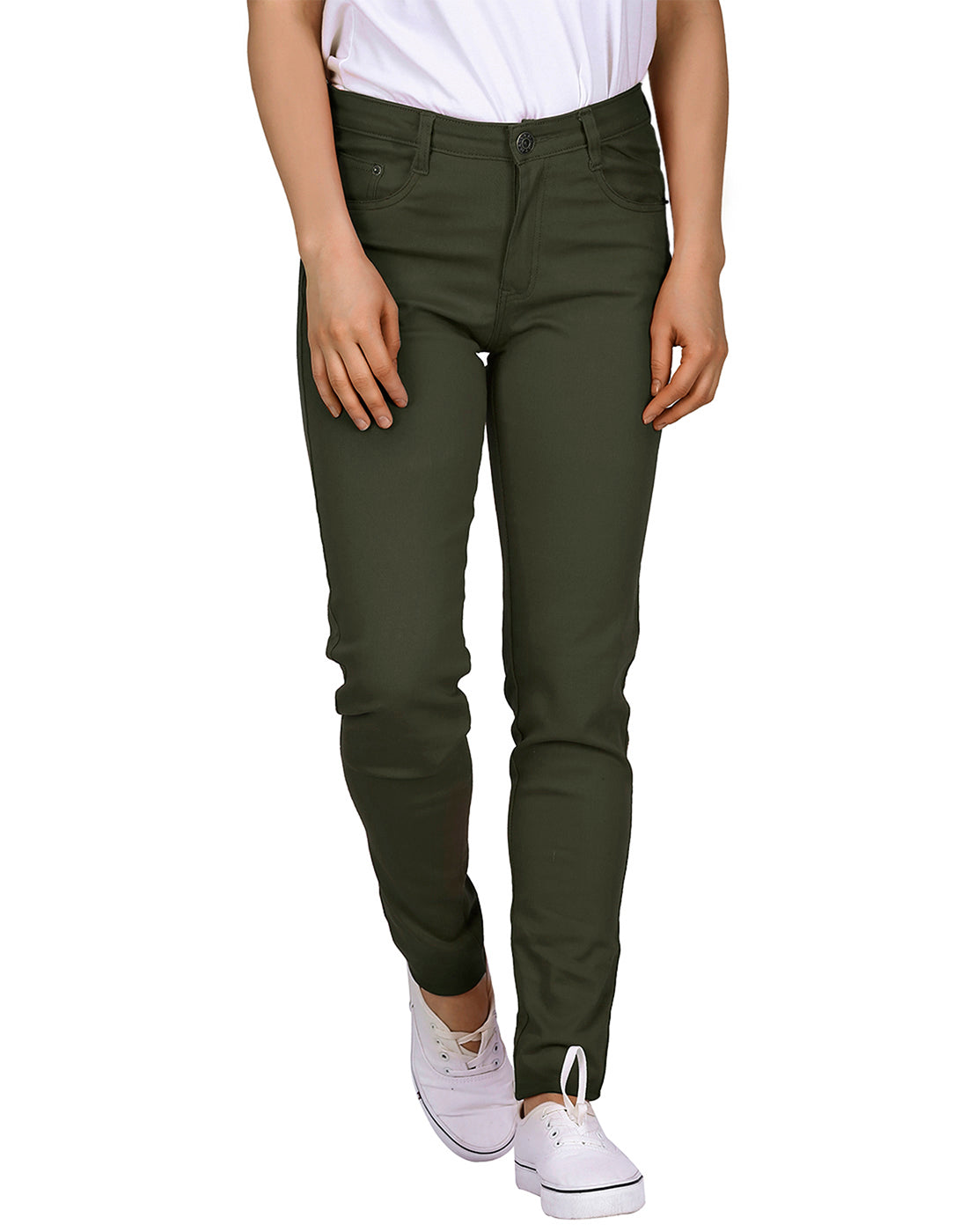 Mid-Rise Stretchy Denim Slim Fit Skinny Jeans