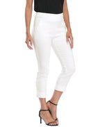 Pull On Capri Pants for Women with Pockets