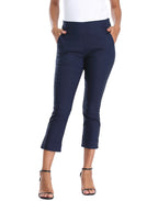 Pull On Capri Pants for Women with Pockets