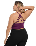 Plus Size Bralette Cami Crop Top