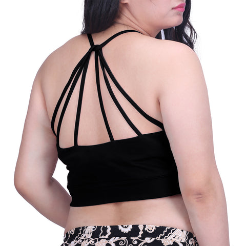 Sage Green Plus Size Bralette Cami Crop Top