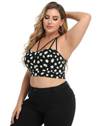Plus Size Bralette Cami Crop Top
