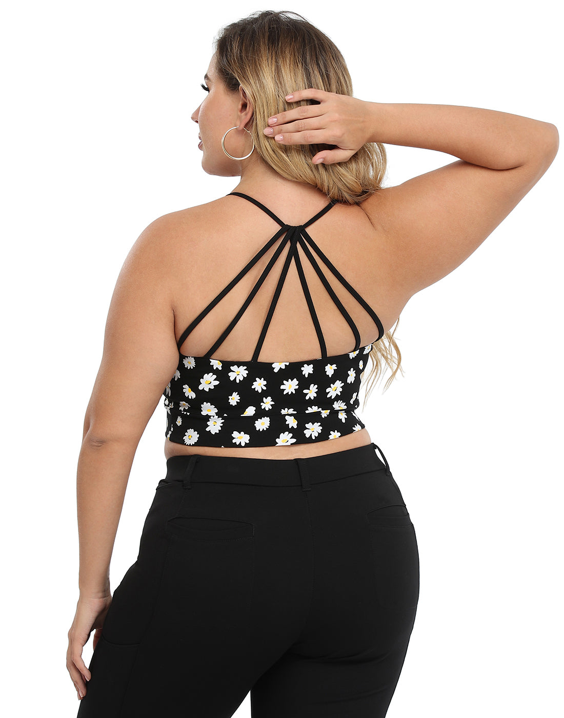 Plus Size Bralette Cami Crop Top