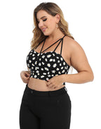 Plus Size Bralette Cami Crop Top