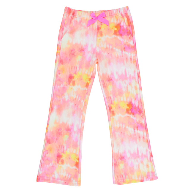 Girl's Fleece Pajama Pants with Pockets Fuzzy – side view