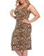 Plus Size Bodycon Midi Jersey Dress