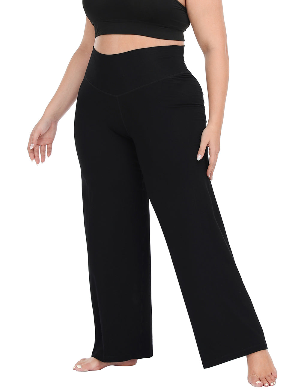 Plus Size High Waisted Yoga Pants