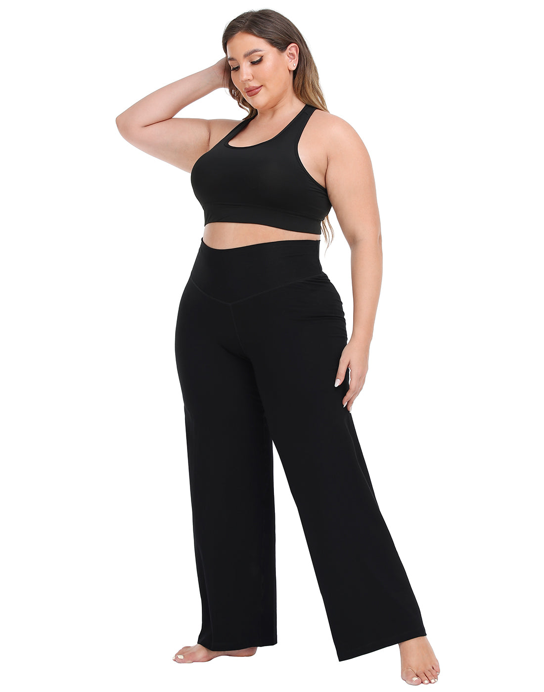 Plus Size High Waisted Yoga Pants